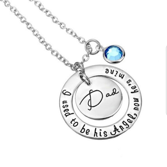 Jewelry - "I used to be his Angel now he is mine" necklace
